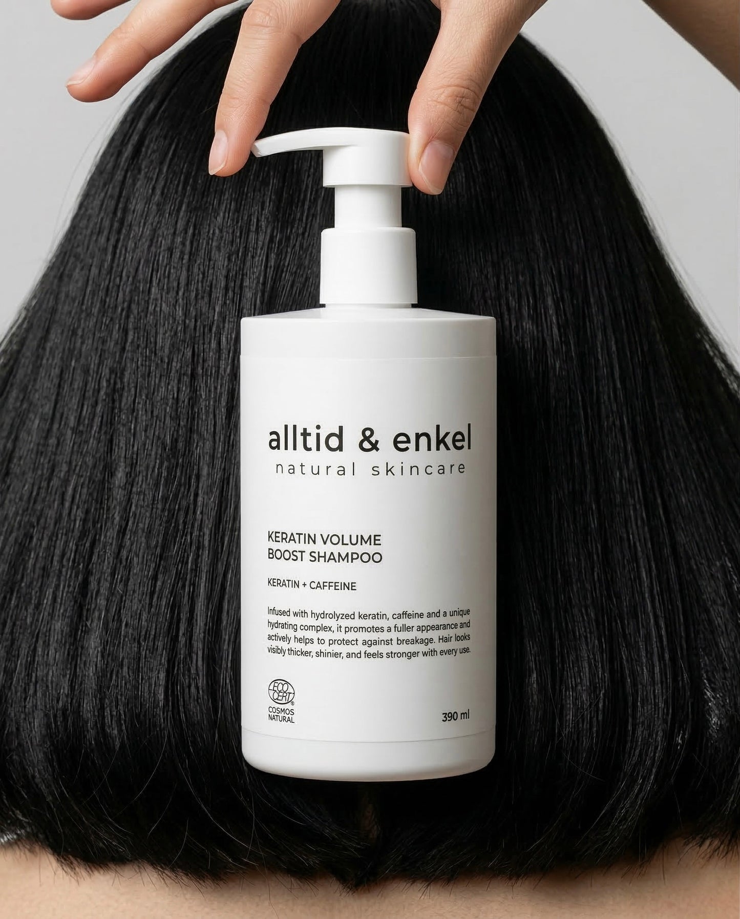 Keratin Volume Boost Shampoo by alltid & enkel