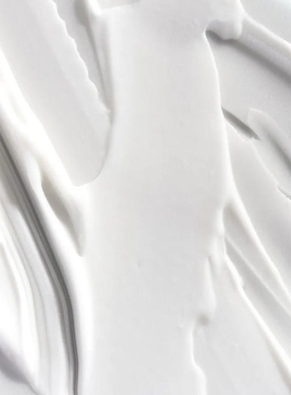 Close-up of body cream texture