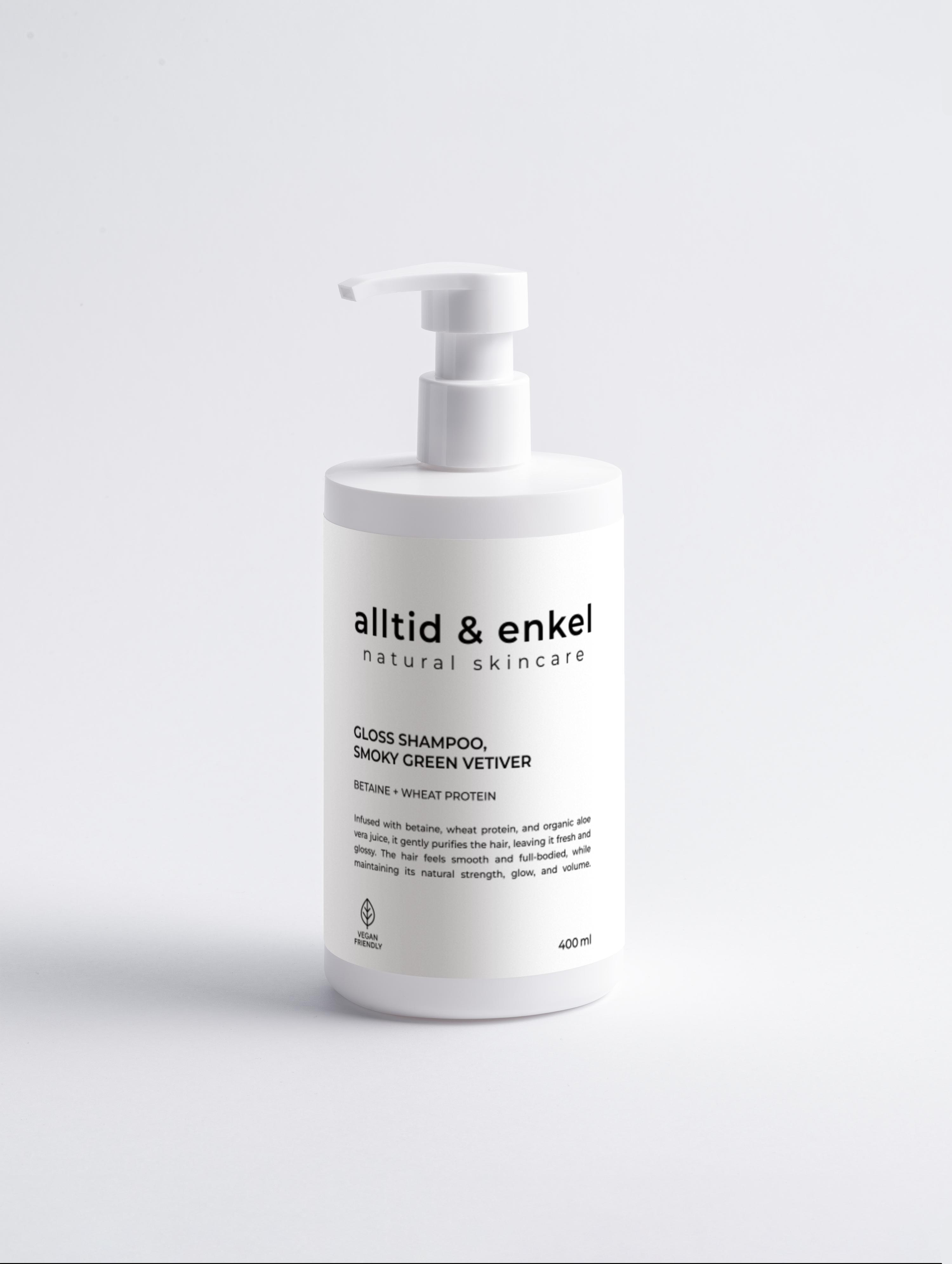 Gloss Shampoo, Smoky Green Vetiver