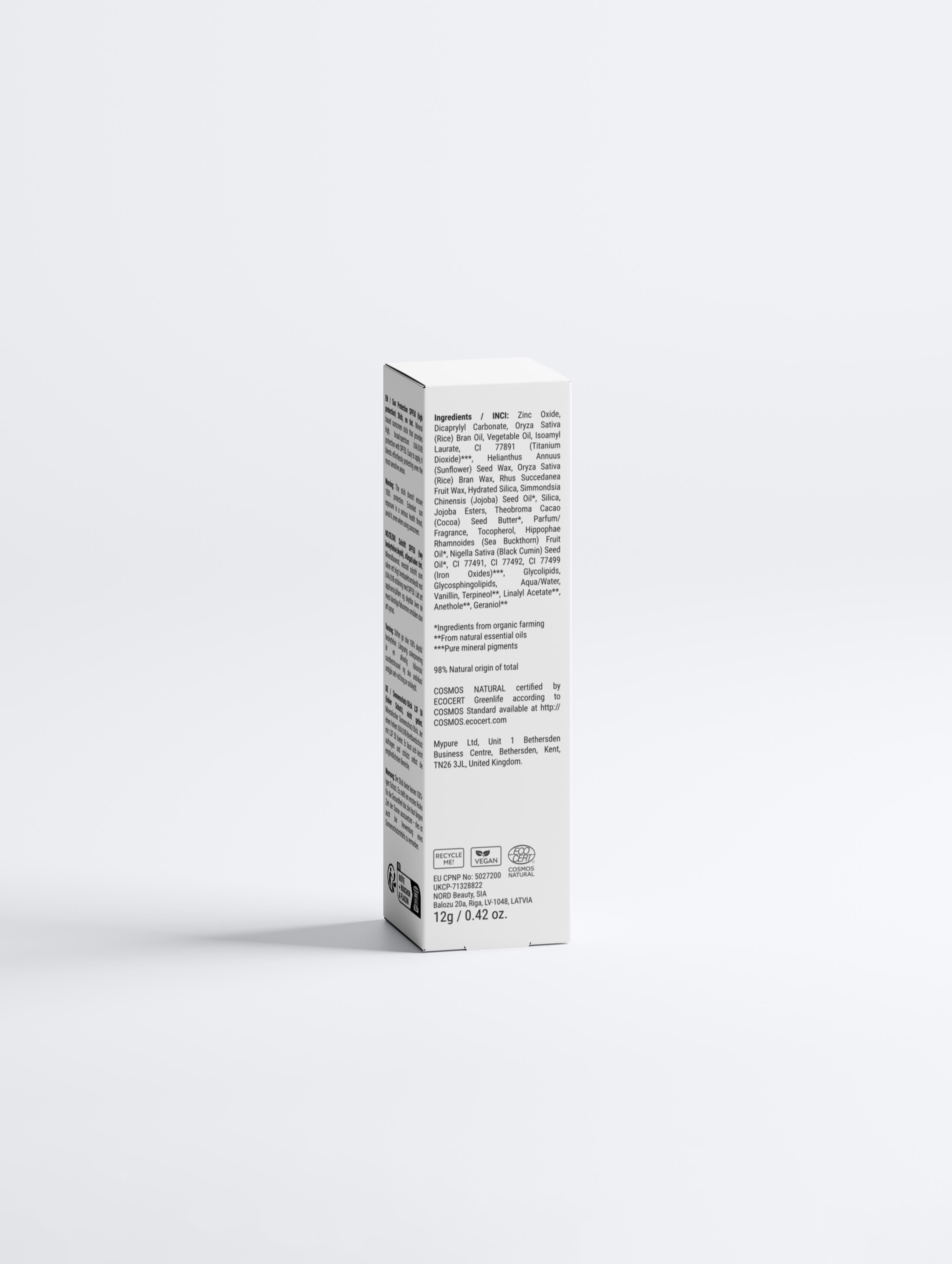 Sun Protection SPF50 Stick (no tint)