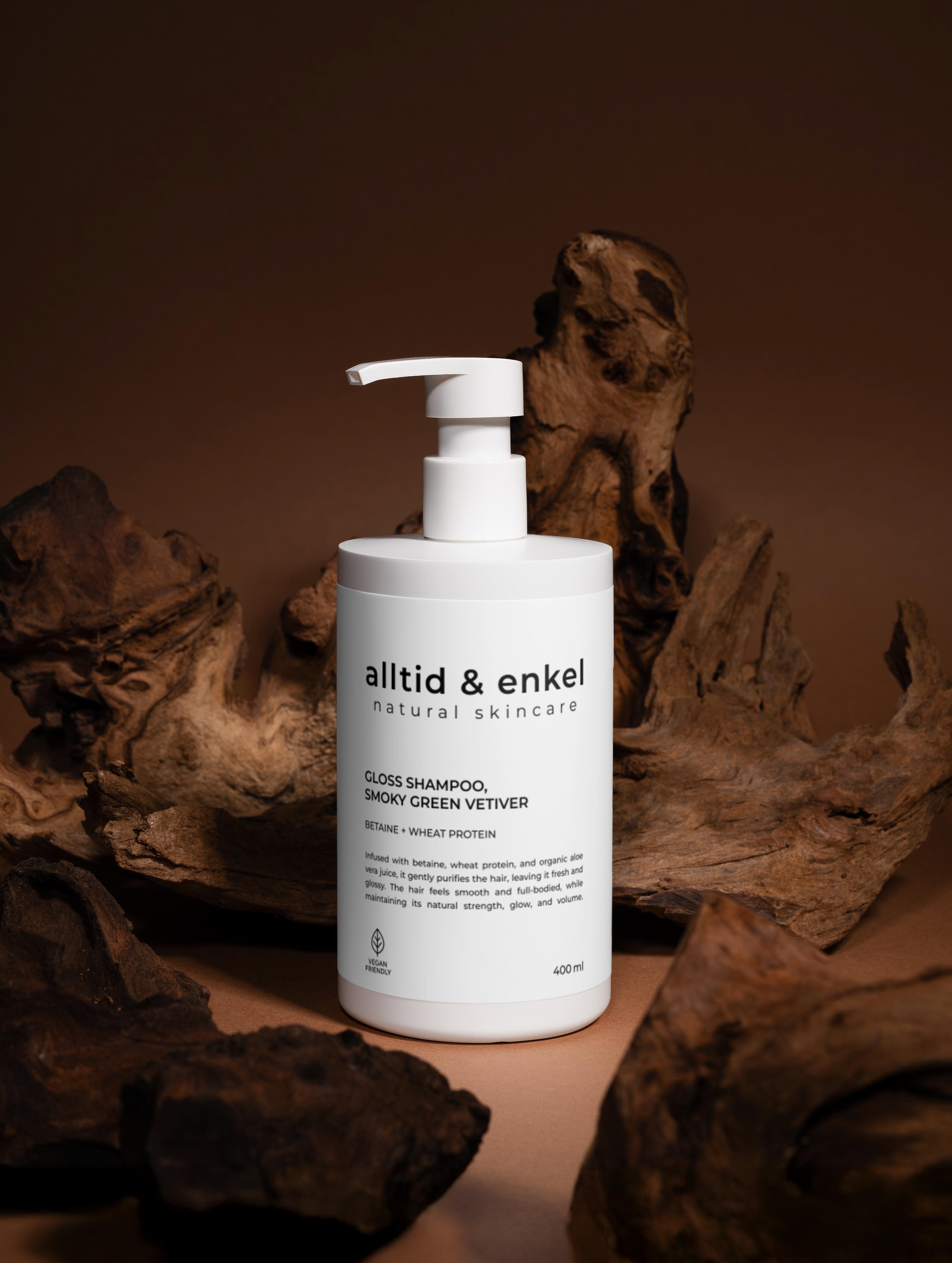 Gloss Shampoo, Smoky Green Vetiver